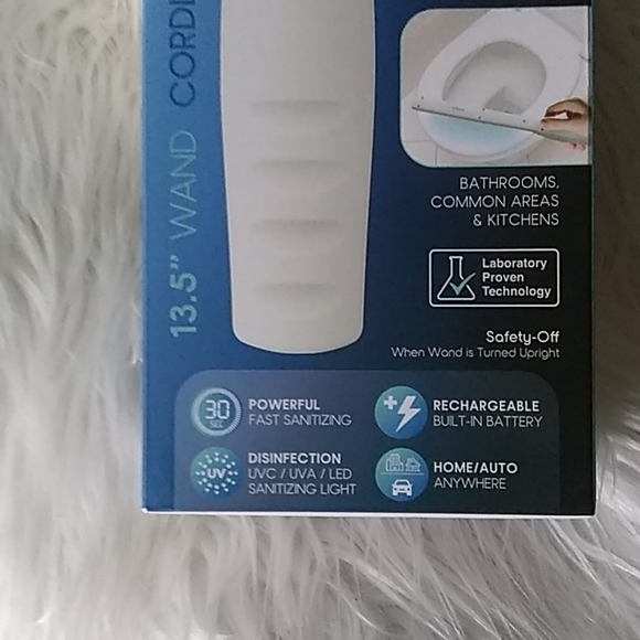 Ionuv sanitizer wand, cordless rechargeable. - Picture 3 of 4